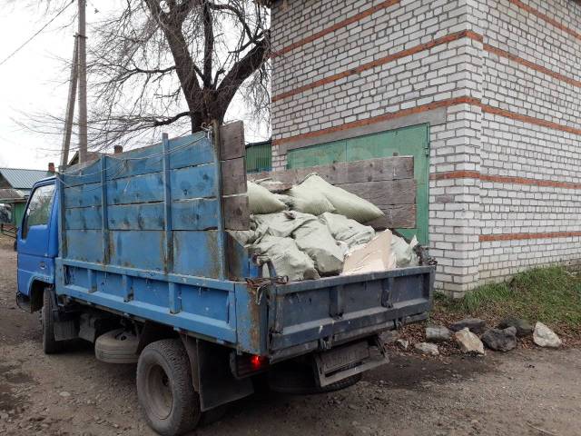 Вывоз мусора грузовым фургоном 3 тонны с утилизацией отходов в Холмске в октябре