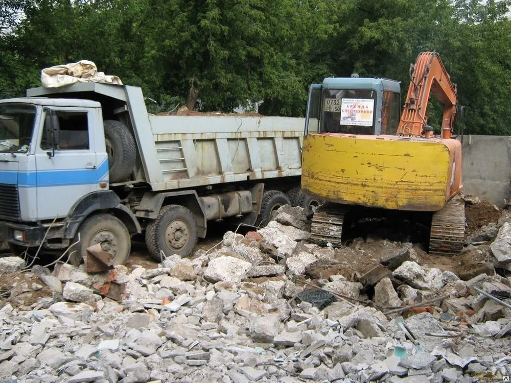 Вывоз бетонного боя и утилизация в Холмске в октябре
